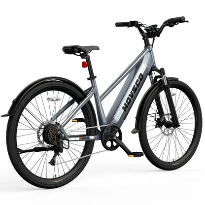 HOVSCO HovCity 27.5" Step-Thru Cruiser Electric Bike For Adults HOVSCO