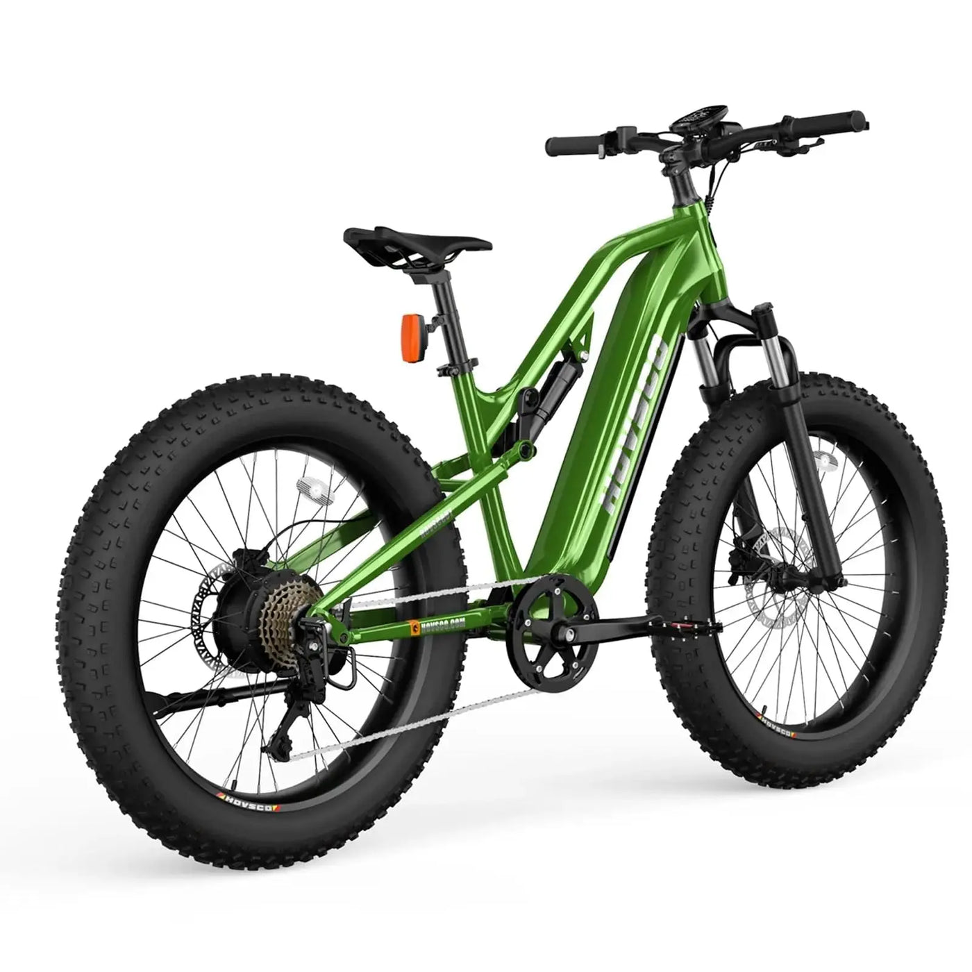 HOVSCO HovScout 26" Full Suspension Fat Tire All Terrain Ebike Glossy Green