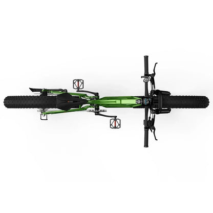 HOVSCO HovScout 26" Full Suspension Fat Tire All Terrain Ebike Glossy Green