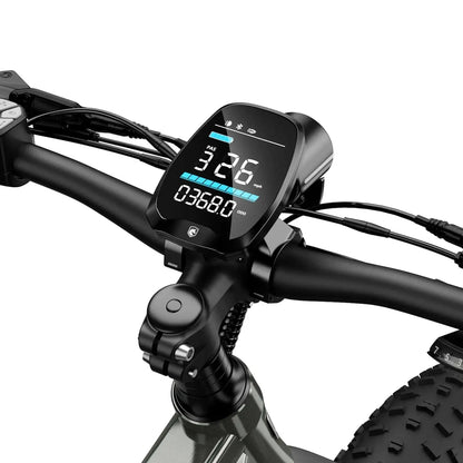 HOVSCO HovScout 26" Full Suspension Fat Tire All Terrain Ebike Gray