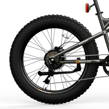 HOVSCO HovScout 26" Full Suspension Fat Tire All Terrain Ebike Gray