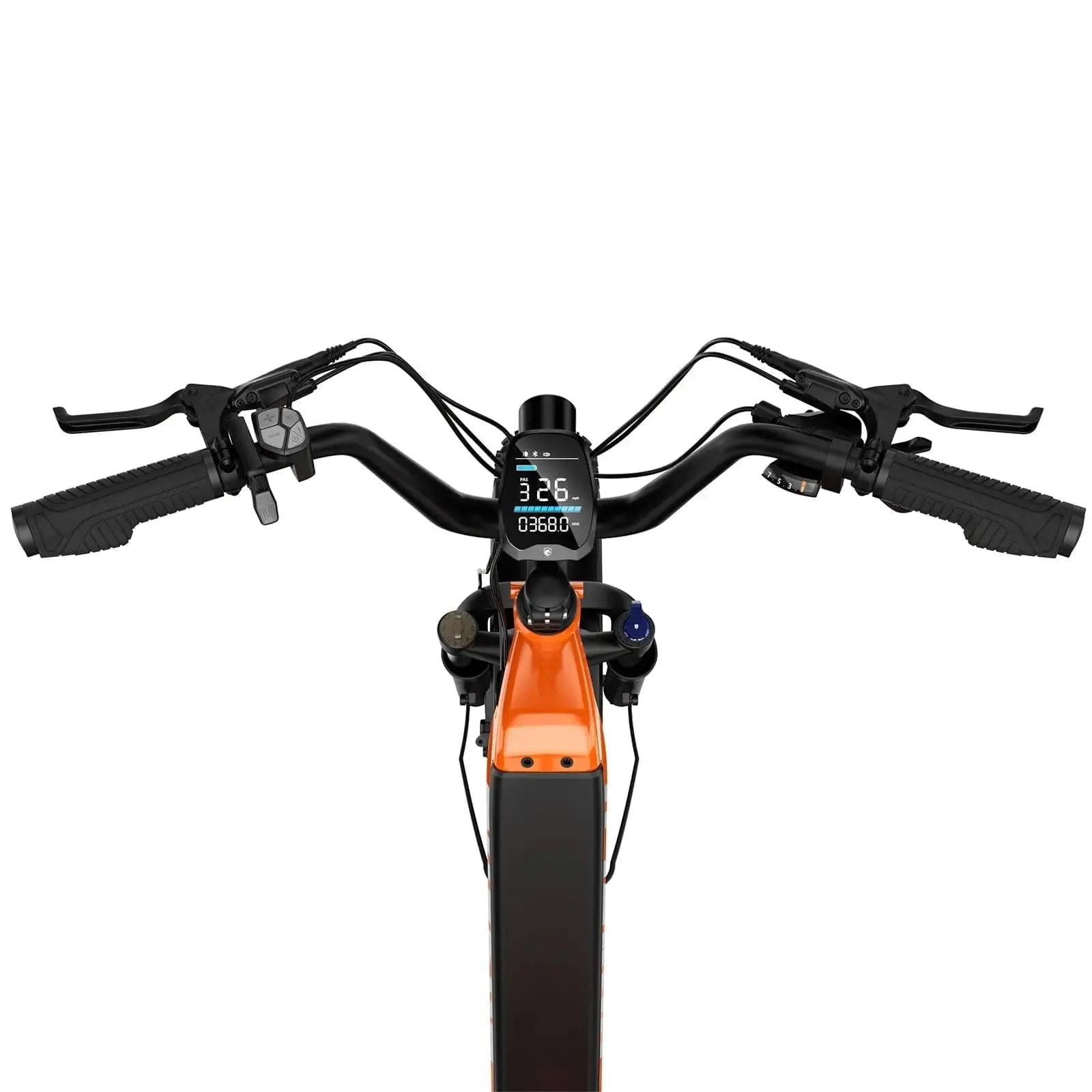 HOVSCO™ HovCart 20“ Step-Thru Electric Fat Bike All Terrain Cargo Ebike Orange