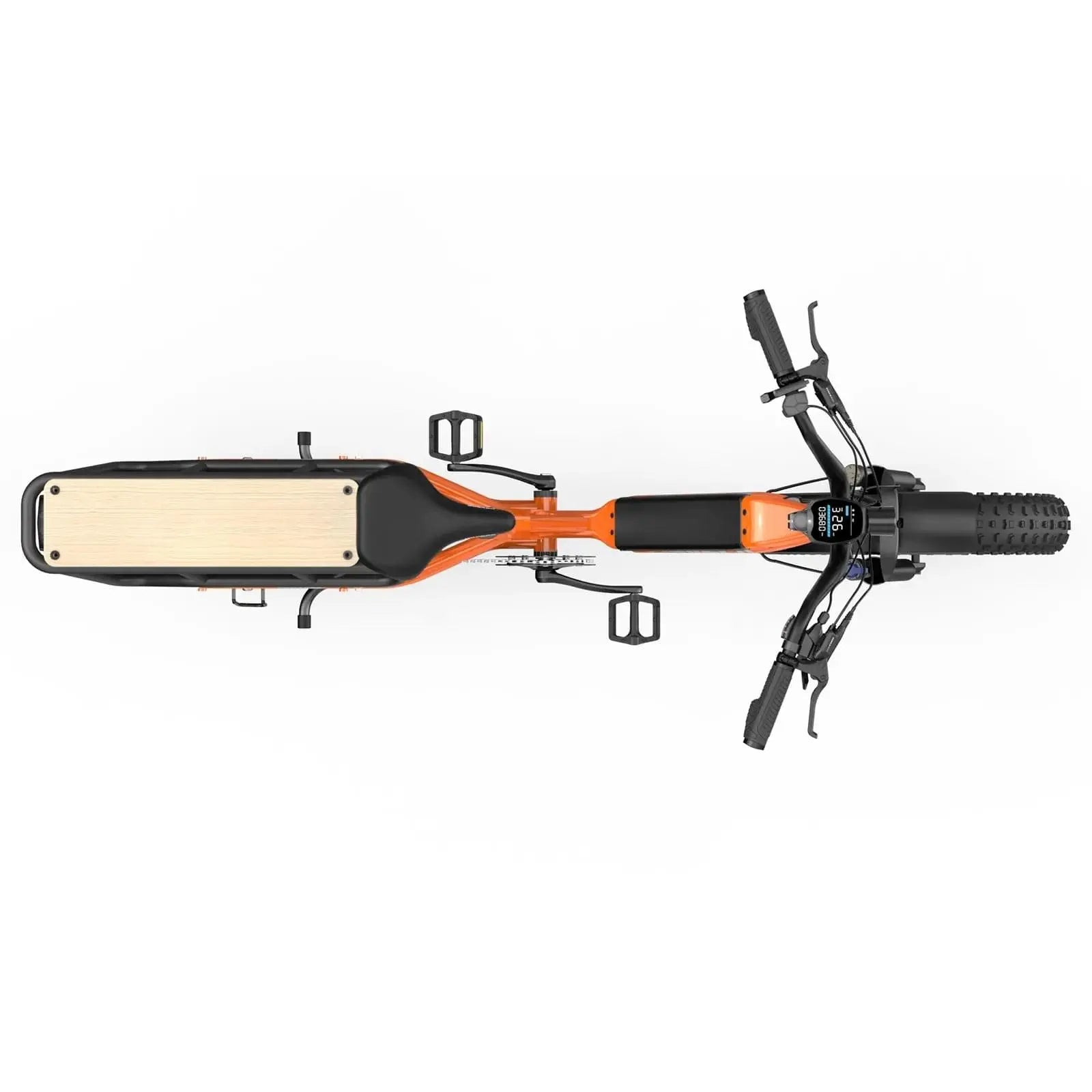 HOVSCO™ HovCart 20“ Step-Thru Electric Fat Bike All Terrain Cargo Ebike Orange