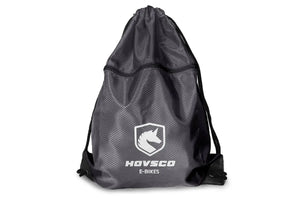 Hovsco Drawstring Backpack, Waterproof with Zip Pocket For Cycling HOVSCO